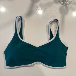 YPB StudioFLEX sports bra green teal